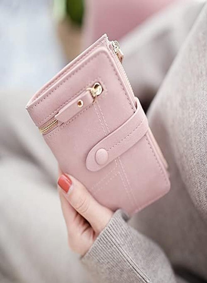 Alexvyan Medium Pink Women's Purse Wallet Organizer Female Hand Clutch Women/Ladies/Girls Wallets Credit Card Holder - Image 4
