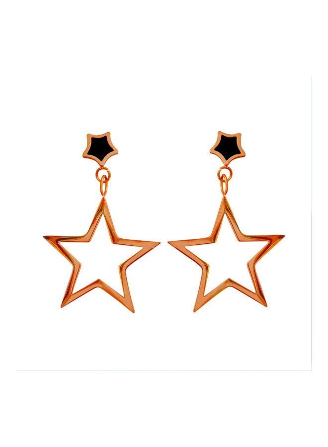 AIWANTO Star Geometric Dangle Drop Earrings - Image 1