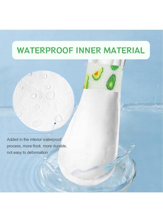 Qpets أحذية الكلاب Qpets® 20 قطعة، غطاء حذاء الكلاب الخارجي، أحذية المشي للحيوانات الأليفة مقاومة للماء، أحذية الكلاب غير المنسوجة بتصميم بطانة وضمادة سهلة التمزق، م - Image 3