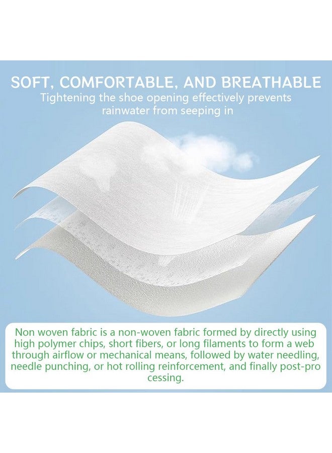 Qpets أحذية الكلاب Qpets® 20 قطعة، غطاء حذاء الكلاب الخارجي، أحذية المشي للحيوانات الأليفة مقاومة للماء، أحذية الكلاب غير المنسوجة بتصميم بطانة وضمادة سهلة التمزق، م - Image 5