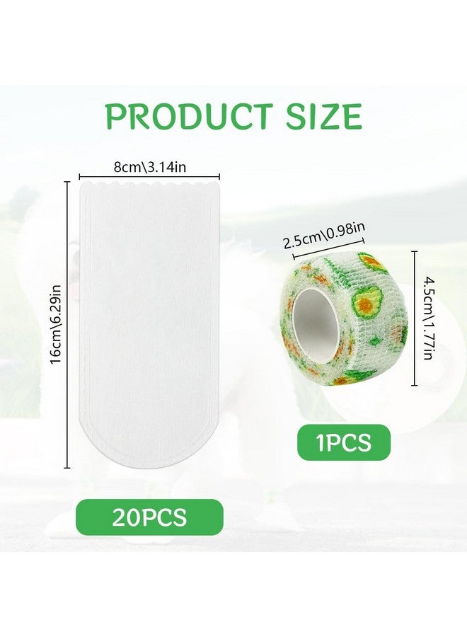 Qpets أحذية الكلاب Qpets® 20 قطعة، غطاء حذاء الكلاب الخارجي، أحذية المشي للحيوانات الأليفة مقاومة للماء، أحذية الكلاب غير المنسوجة بتصميم بطانة وضمادة سهلة التمزق، م - Image 2