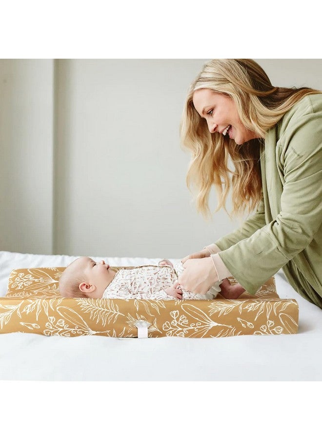 GRSSDER Stretch Ultra Soft Jersey Knit Changing Pad Cover Set 2 Pack, Change Table Pad Covers Fit 32"/34" x 16" Pads Safe and Snug, Stylish Jungle Deer Pattern for Baby - Image 5