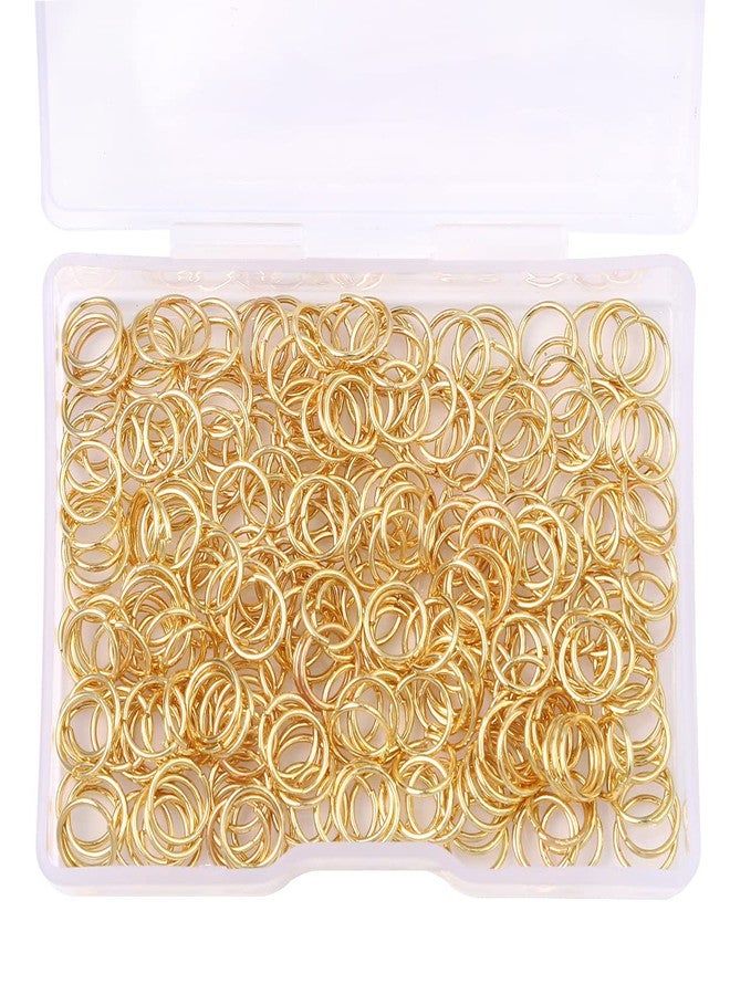 BEADIA 14K Gold Plated Jump Rings Non Tarnish 7mm 300pcs for Jewelry Making Findings - Image 5