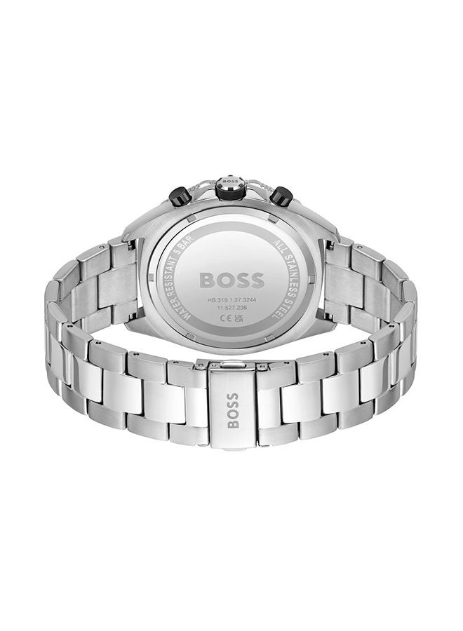 HUGO BOSS Men's Chronograph Round Stainless Steel Wrist Watch 1513971 - 44 mm - Image 3