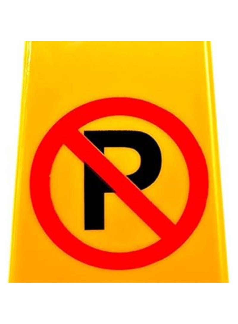 Yuwell No Parking Cones Safe Traffic Cone Plastic Road Barrier Cone Parking Stack Reflective Cone - Image 3