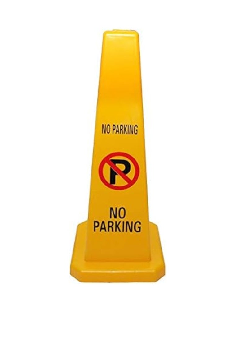 Yuwell No Parking Cones Safe Traffic Cone Plastic Road Barrier Cone Parking Stack Reflective Cone - Image 2