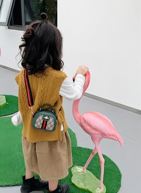 Girls' Fashion Shoulder Crossbody Bag Children's Handbag