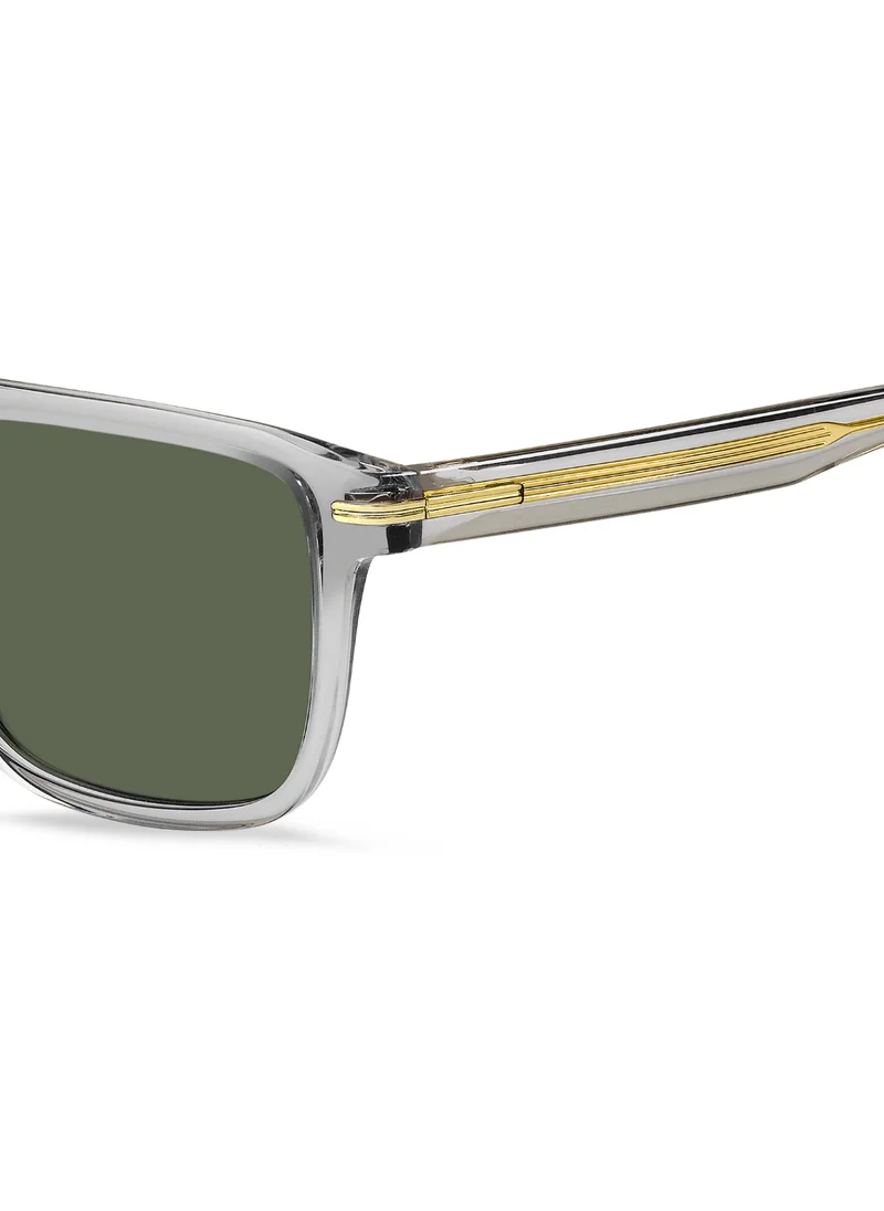 BOSS Men's UV Protection Sunglasses Boss 1599/S Grey 43.9 - Lens Size: 56 Mm