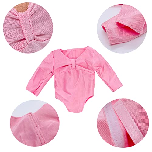 SAIBURAZ 18" Doll Clothes Ballet Ballerina Outfits 5pcs Dance Dress for American OG18 Inch Doll Accessories Sets Girl Doll Clothes Gifts - Image 3