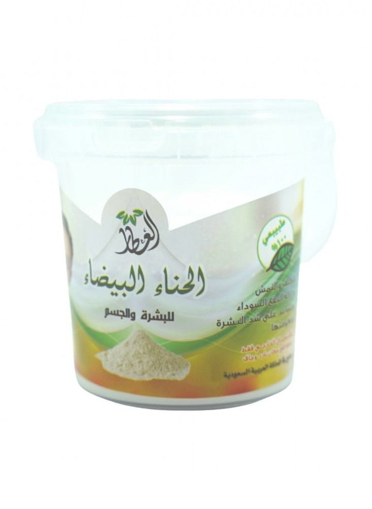 العطار الحناء البيضاء للبشرة والجسم 100جرام  - Image 1