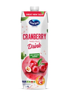 Cranberry Mixed Fruit Drink With No Added Sugar 1L