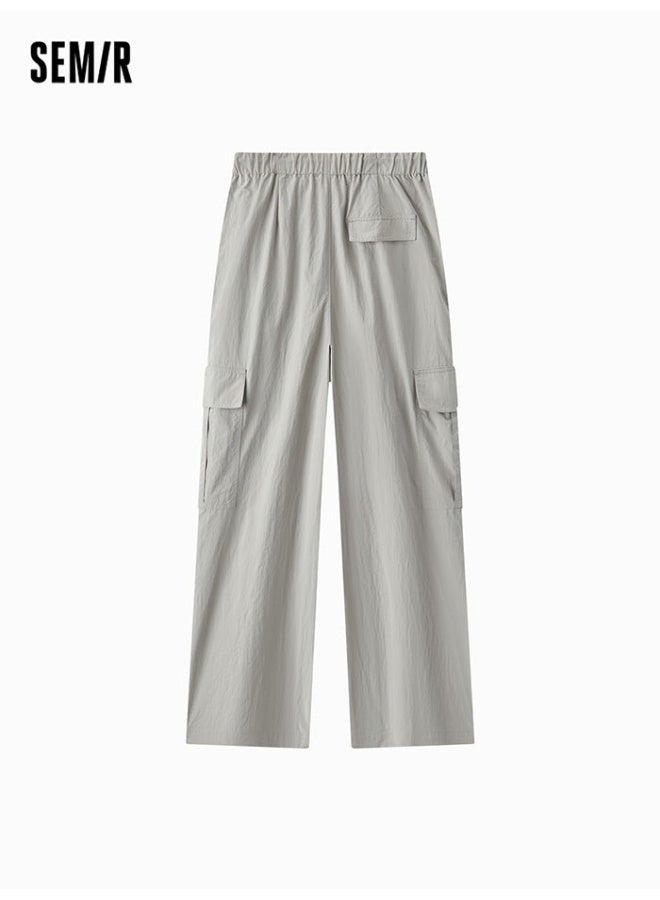 SEMIR Women's Solid Colored Flowy Pants - Image 2