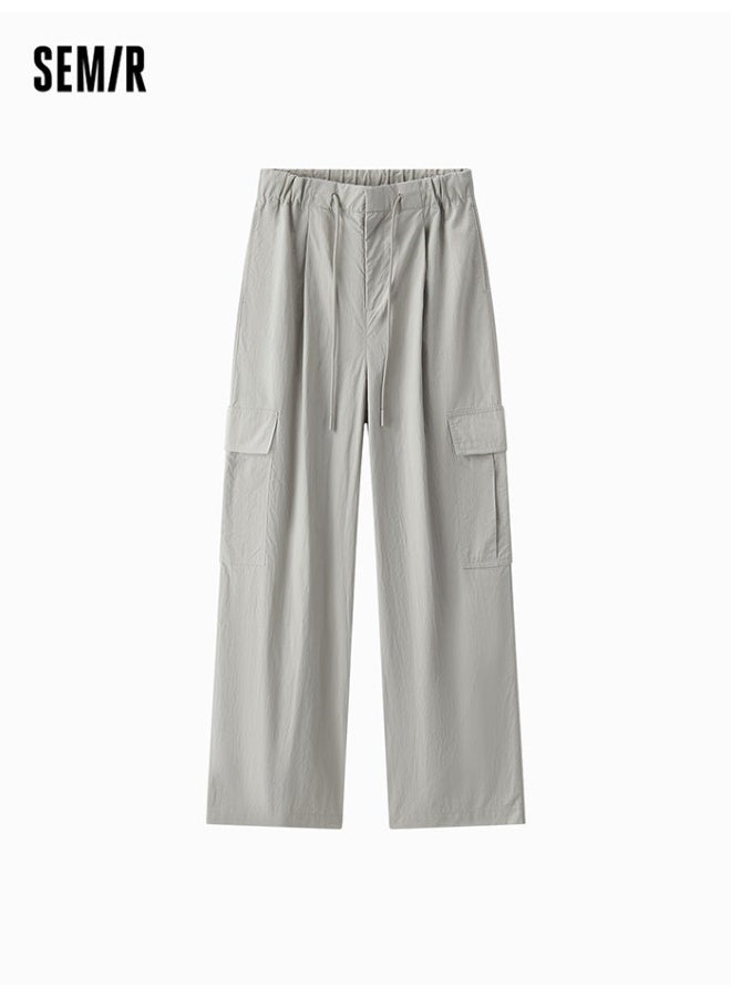 SEMIR Women's Solid Colored Flowy Pants - Image 1