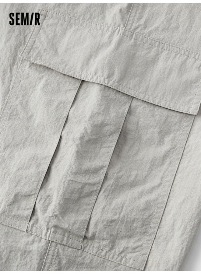 SEMIR Women's Solid Colored Flowy Pants - Image 5