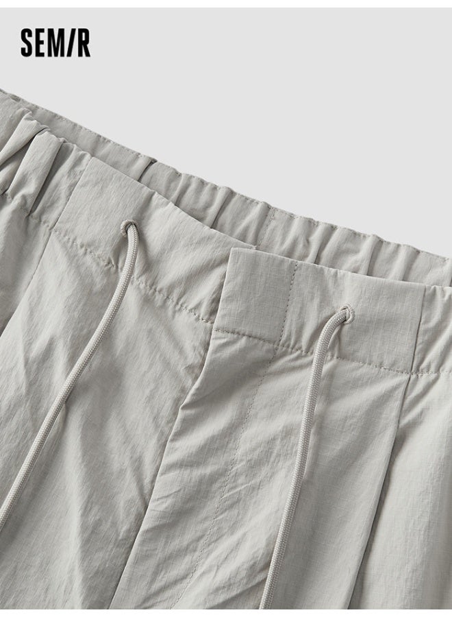 SEMIR Women's Solid Colored Flowy Pants - Image 3