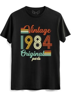 Alfa Tshirt Vintage 1984 Original Parts Black Tshirt  - Image 1