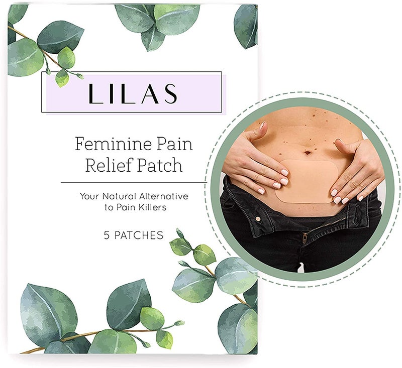 LILAS Period Cramps Pain Relief Patch Pack of 5