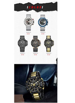 T5 T5 Men's Chronograph Stainless Steel Watch  - Image 5