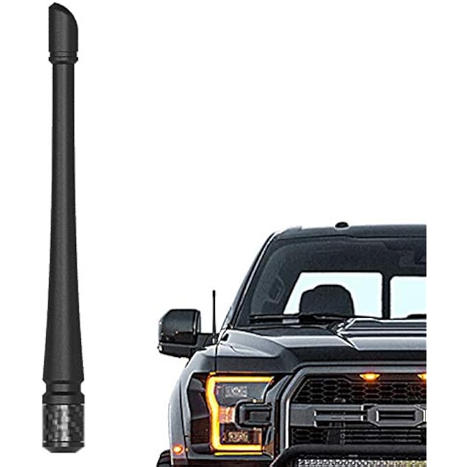 Rydonair Antenna Compatible With Ford F150 20092019  7 Inches Rubber Antenna Replacement  Designed For Optimized FmAm Reception - Image 1