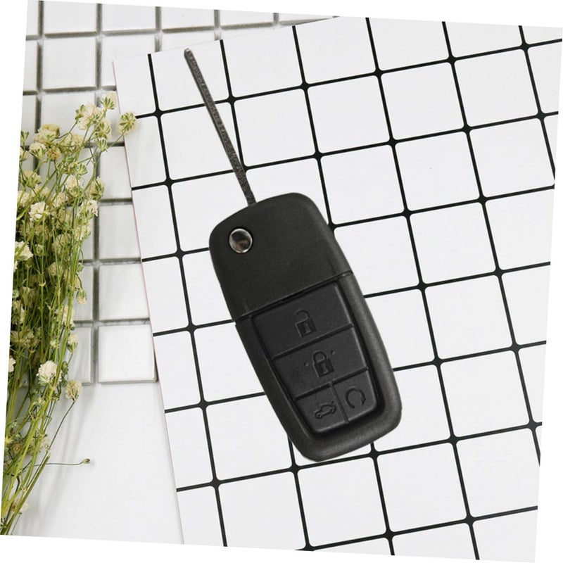 5 Keys Universal Car Key Shell Case Cover Black For Automobile Vehicle - Image 3