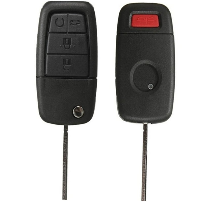 5 Keys Universal Car Key Shell Case Cover Black For Automobile Vehicle - Image 2
