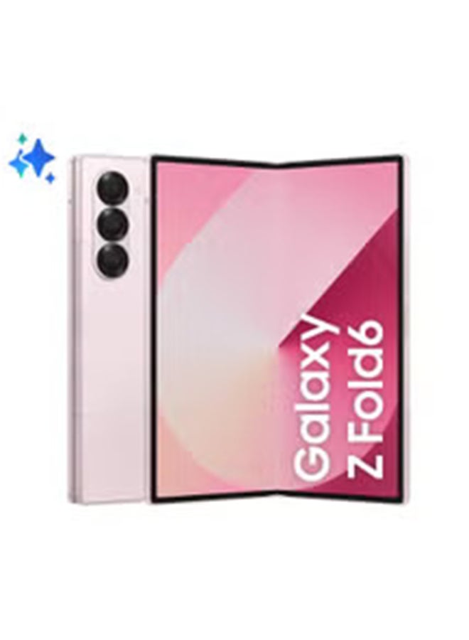 سامسونج هاتف Galaxy Z Fold 6 ثنائي الشريحة، باللون الوردي، وذاكرة الوصول العشوائي (RAM) سعة 12 جيجابايت، وذاكرة تخزين داخلية 512 جيجابايت، ويدعم تقنية 5G - الإصدار العالمي - Image 1