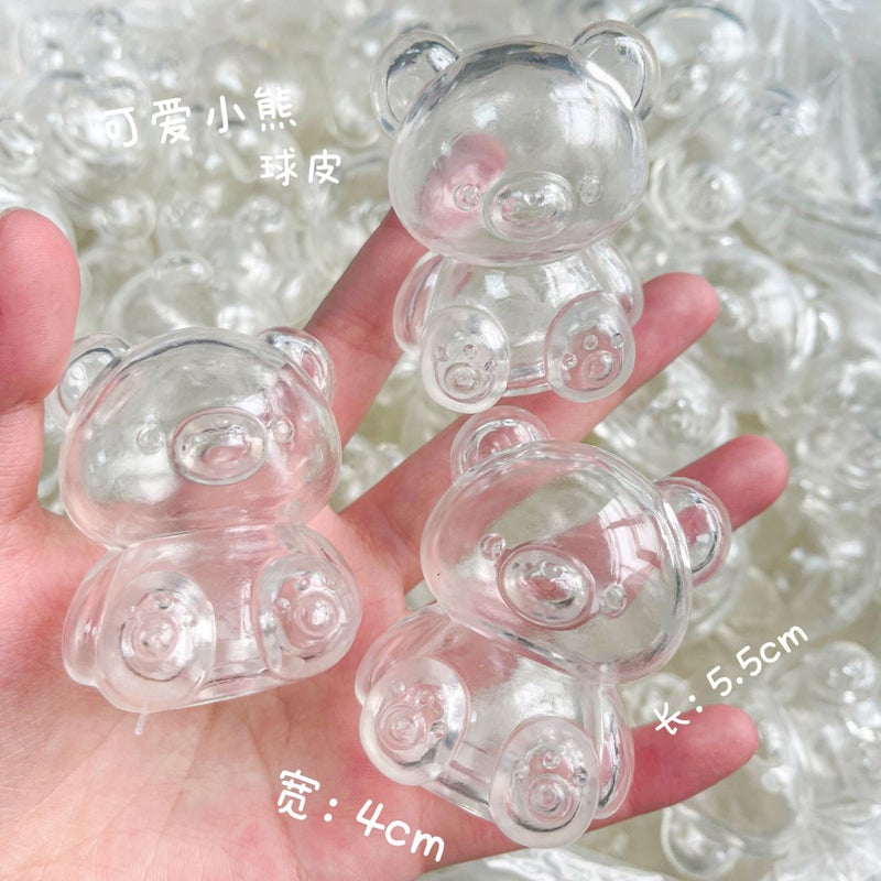DIY Handmade Ball, Hollow Ball, Tpr Noise Ball, Handmade Squishy Toy with Lid, Stress Relief Squishy Toy Wholesale - Image 4