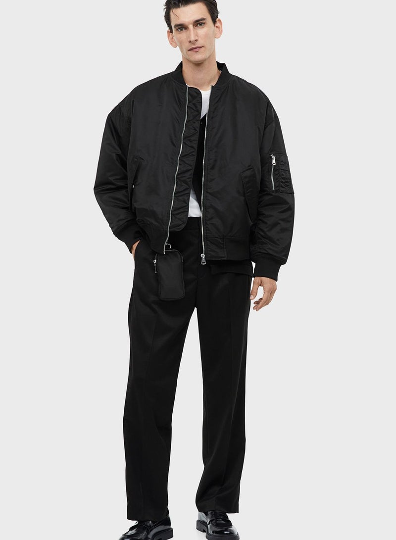H&M Loose Fit Bomber Jacket  - Image 3