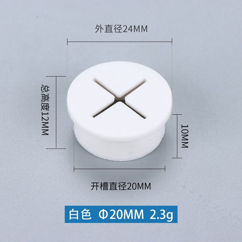 Rubber Dust Plug For Cable Hole Cover, Dustproof Plug For Cable Hole, Rubber Plug For Cable Hole Cover, Cable Protector - Image 1