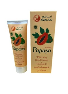 AMALICO AMALICO Papaya Whitening Hand Cream + Vitamin E 125 ML  - Image 1