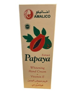 AMALICO AMALICO Papaya Whitening Hand Cream + Vitamin E 125 ML  - Image 2