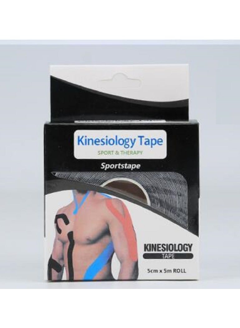 Loquat Squality Elastic Muscle Patch And Exercise Tape For Chest Lifting And Pulling Intramuscular Effects(Single Roll Color Box)  - Image 1