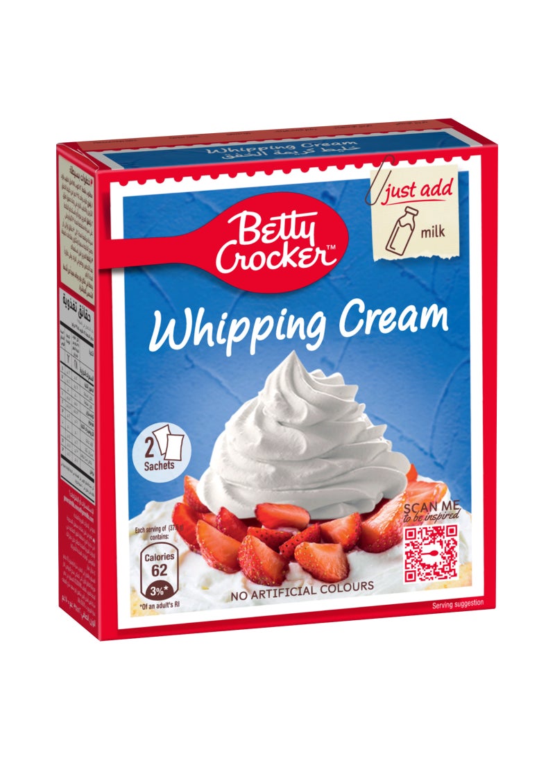 Betty Crocker Whipping Cream Mix, 70 g (Pack of 1) - Image 2