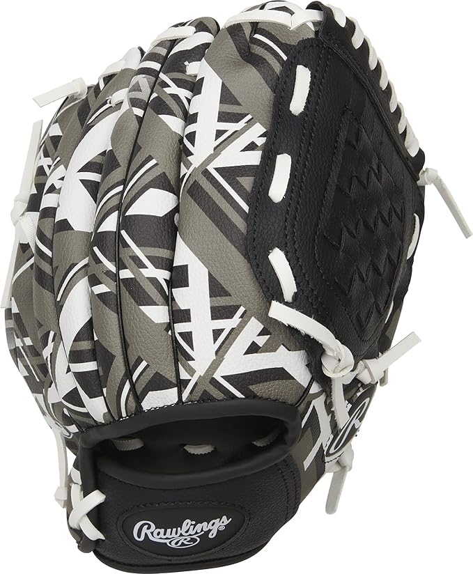Rawlings | REMIX T-Ball & Youth Baseball Glove | Left Hand Throw | 10.5" | Black - Image 4