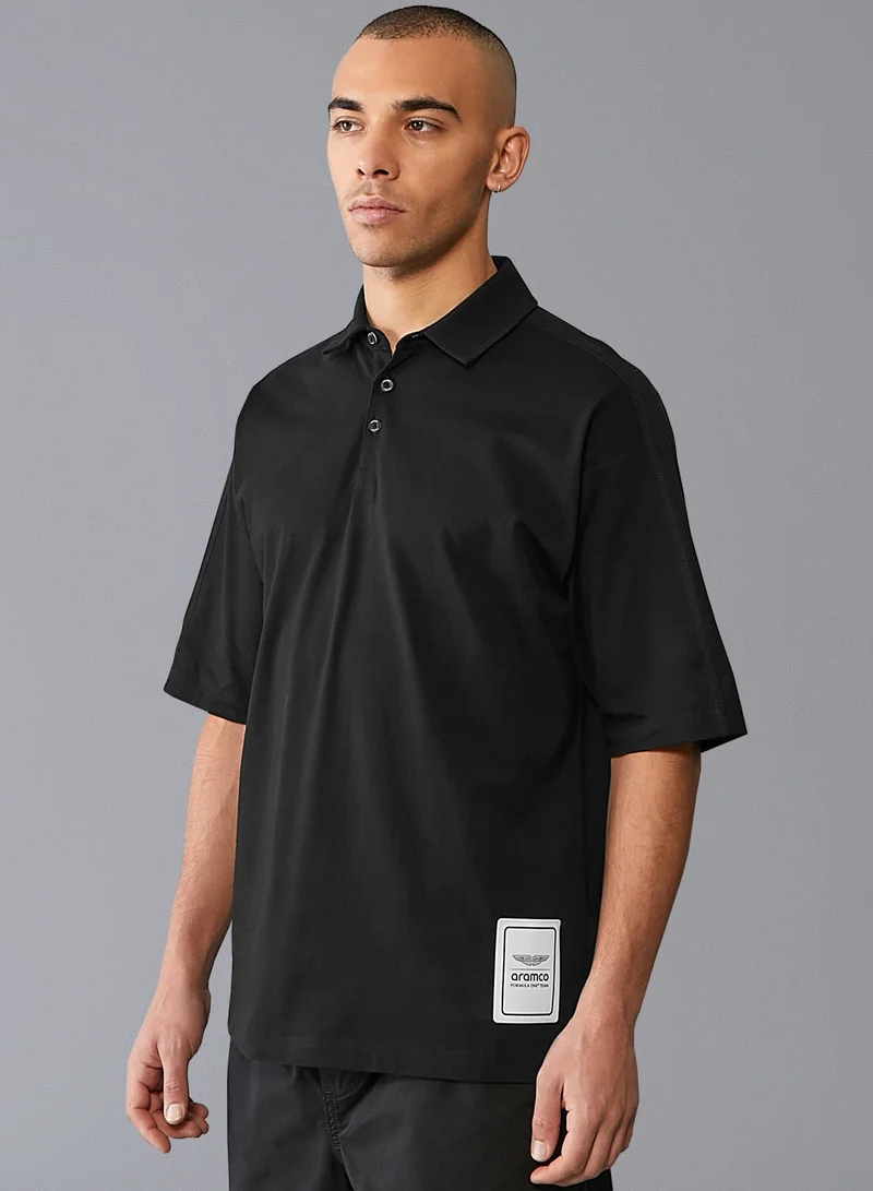 Aston Martin Aston Martin F1 FW MENS LOGO POLO