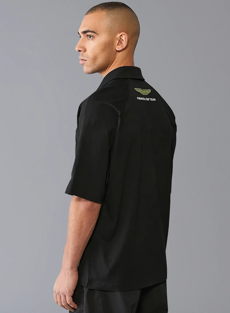Aston Martin Aston Martin F1 FW MENS LOGO POLO