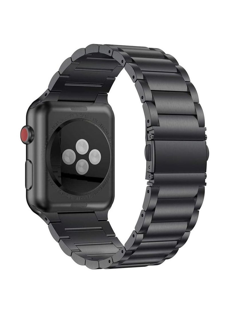 Phone Planet - Stainless Steel Strap Metal Bracelet for Apple Watch Series 6/5/4/3/2/SE - 42/44 mm - Image 1