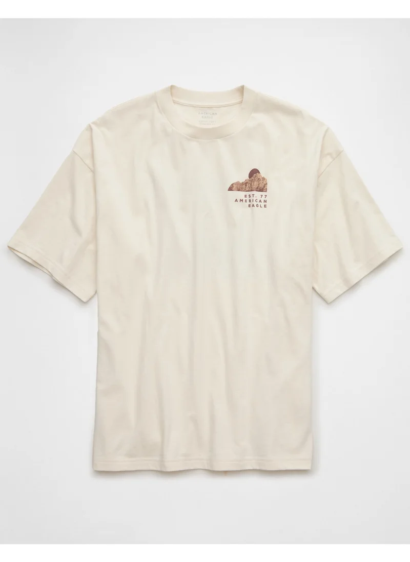 American Eagle Graphic Crew Neck T-Shirt