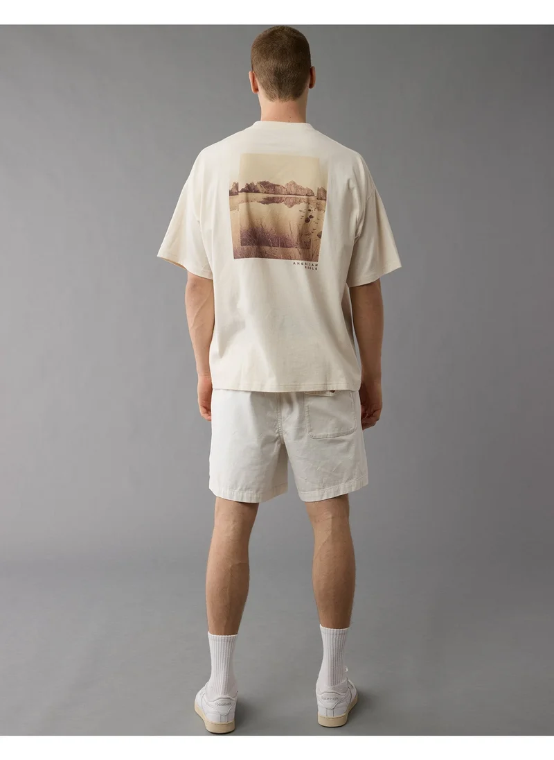 American Eagle Graphic Crew Neck T-Shirt