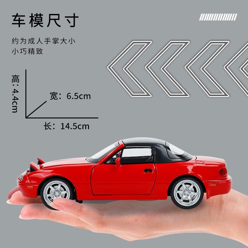 [Boxed] Zhongyuanxing 1:32 Series Koenigsegg Mazda Mx-5 Ke Alloy Car Model Toy Car - Image 3