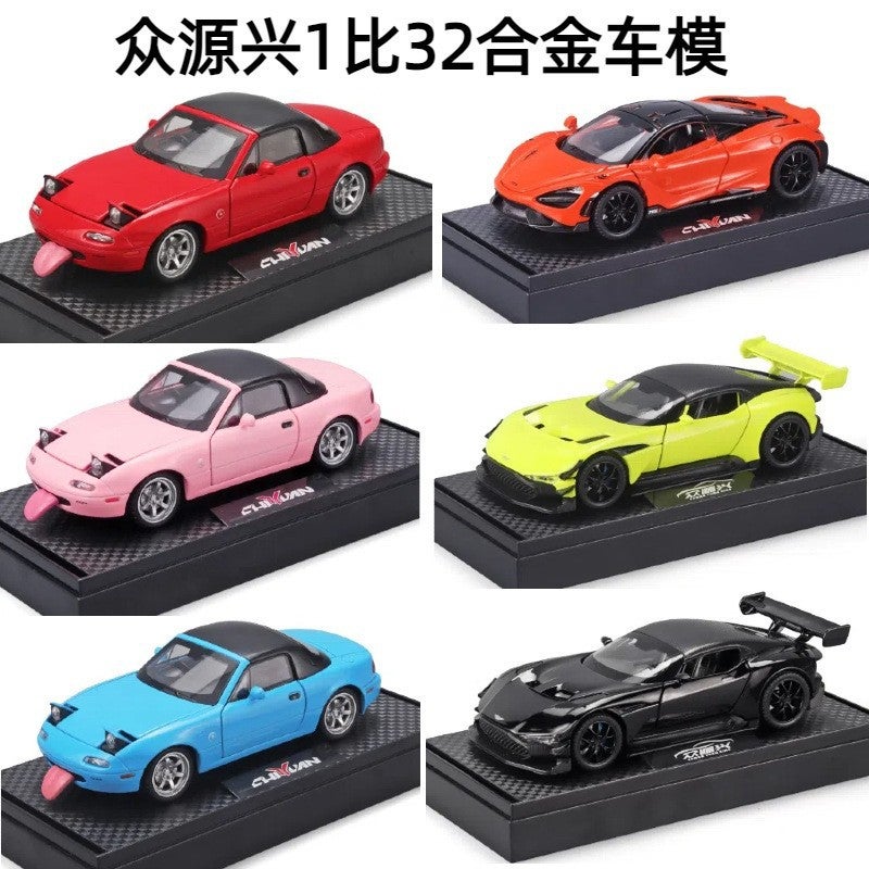 [Boxed] Zhongyuanxing 1:32 Series Koenigsegg Mazda Mx-5 Ke Alloy Car Model Toy Car - Image 2