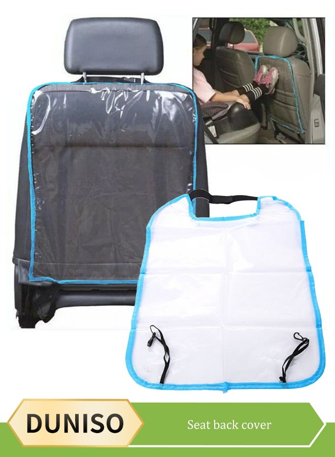 DUNISO Car Seat Protector Premium Waterproof Cover Seat Protective Cushion Protects Against Scuffs Moisture and Dirt Cat Seat Cover Protector Protects your Seat from Children Shoes - Image 1