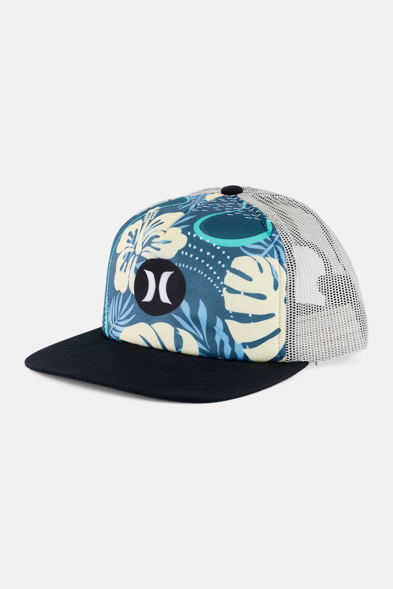 Hurley Men Floral Print Adjustable Cap, Multicolor  - Image 1