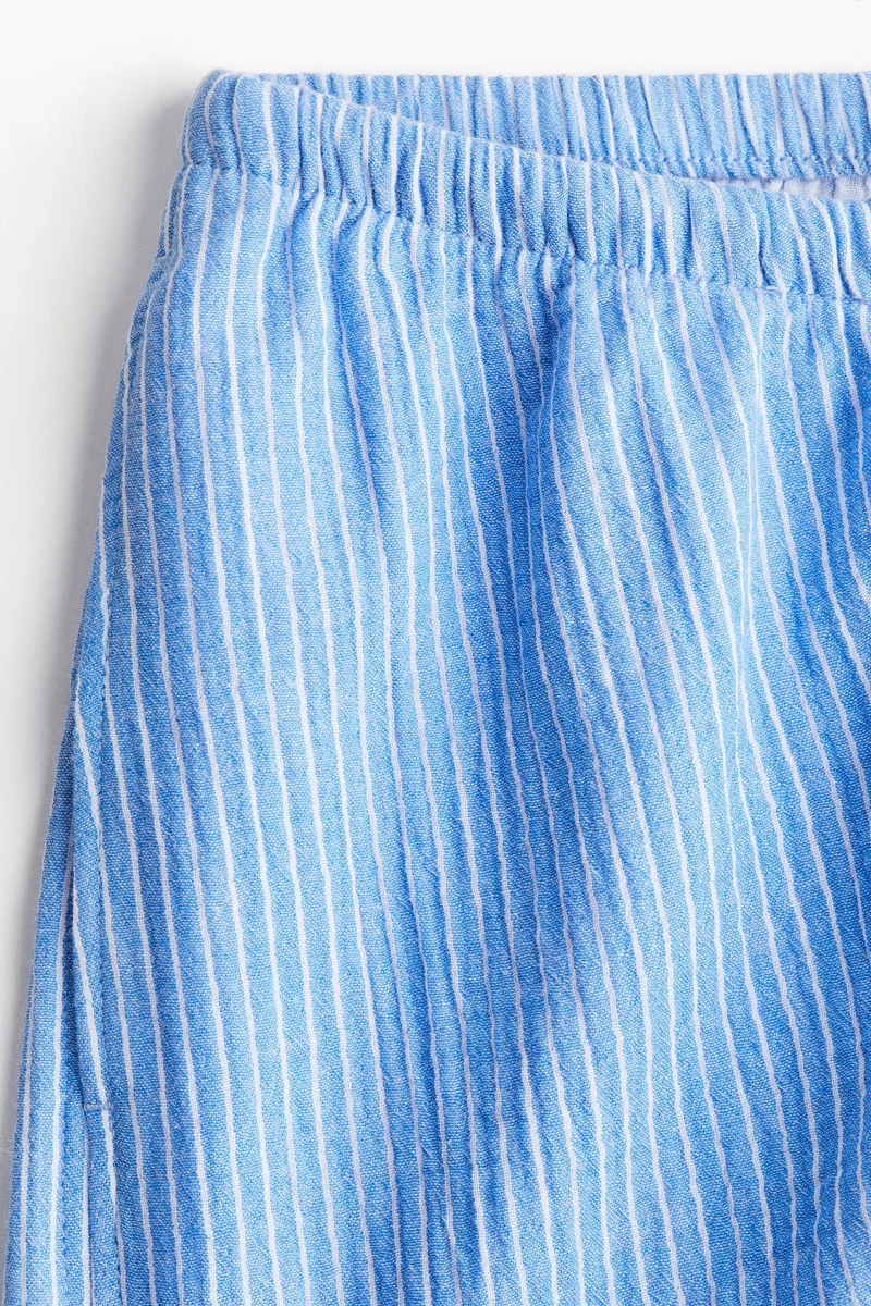 اتش اند ام شورت برباط من الموسلين من تشيكلة ماما