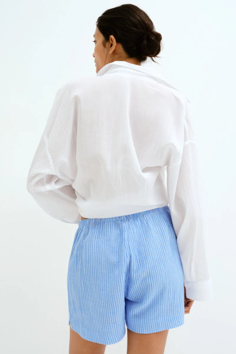 اتش اند ام شورت برباط من الموسلين من تشيكلة ماما