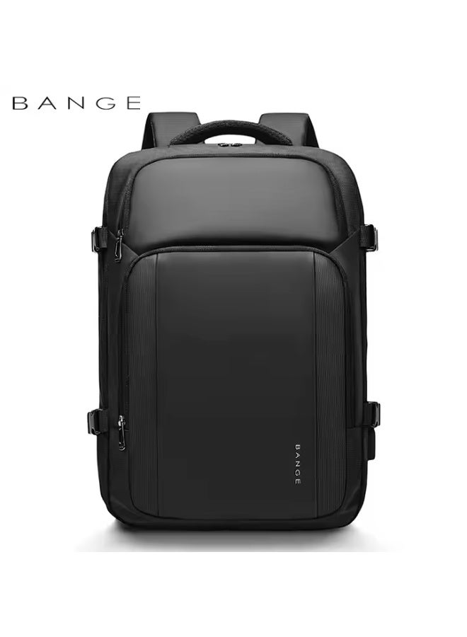 Bange Waterproof Polyester Unisex Backpack Laptop Model 7690 Black - Image 1