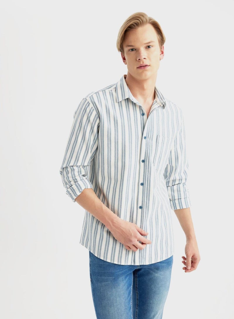 DeFacto Man Regular Fit Long Sleeve Shirt  - Image 1