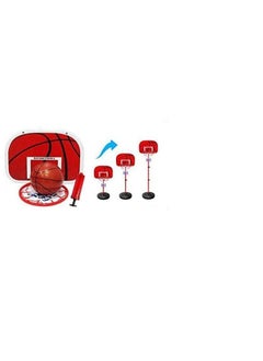 BLOOMING TIME Adjustable Basketball Outdoor Indoor Back Board Stand And Hoop Set Kid Toy  - Image 3