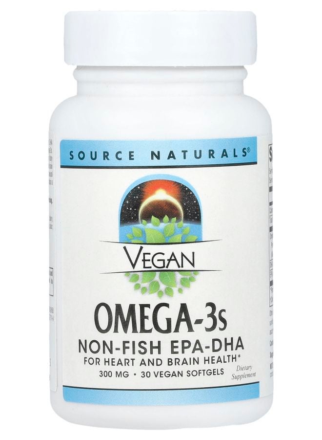 Vegan Omega-3s 30 Vegan Softgels