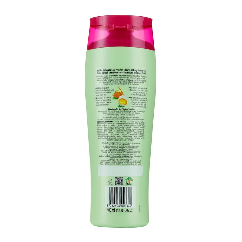 Dabur Vatika Egg Protein Shampoo 400ml - Image 2